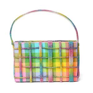 Simitri Rainbow Etoile Clutch